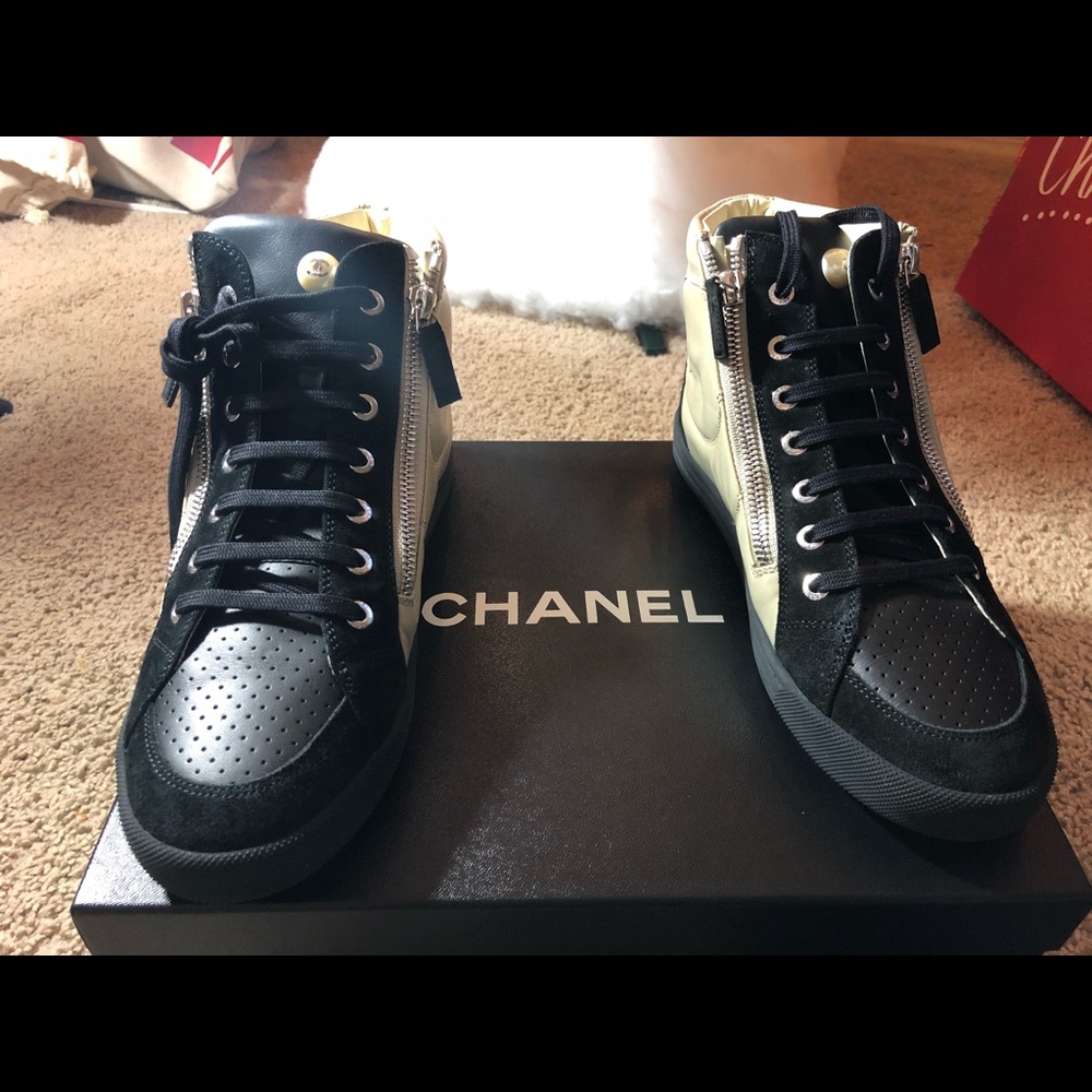 Chanel Hi Top Sneaker